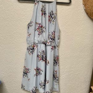 Francessa’s Blue Rain Dress.